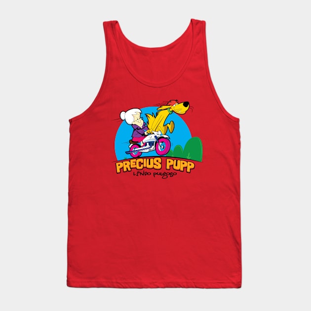 Precius Pupp Tank Top by santanafirpo